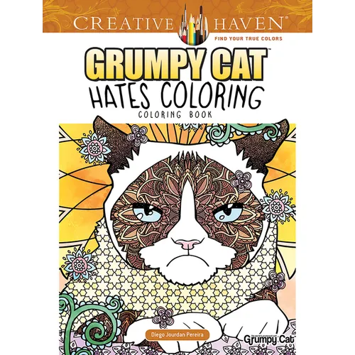 Creative Haven Grumpy Cat Hates Coloring: Coloring Book