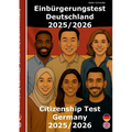 Einbürgerungstest Deutschland 2025/2026: Citizenship Test Germany 2025/2026