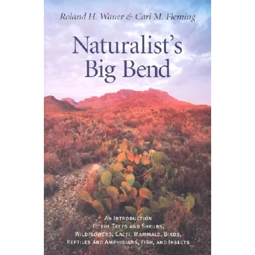 Naturalist's Big Bend: An Introduction to the Trees and Shrubs, Wildflowers, Cacti, Mammals, Birds, Reptiles and Amphibians, Fish, and Insect