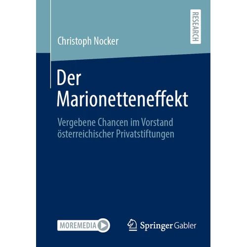 Der Marionetteneffekt: Vergebene Chancen Im Vorstand Österreichischer Privatstiftungen