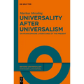 Universality After Universalism: On Francophone Literatures of the Present