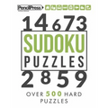 Sudoku Puzzles: Over 500 Hard Sudoku puzzles for adults (with answers)