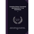 Complete Works; Translated and Edited by F.C. de Sumichrast: 10
