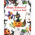 Happy Halloween Coloring Book: The perfect gift for this Halloween season! 8.5 by 11 inch pages