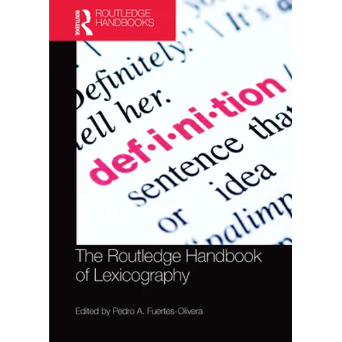 The Routledge Handbook of Lexicography