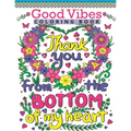 Good Vibes Coloring Book: Motivate Your Life With Brilliant Designs And Great Calligraphy Words; Inspirational Sayings And Motivational Quotes C