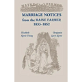 Marriage Notices from the Maine Farmer 1833-1852