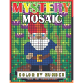 New Large Print Mystery Mosaics Color By Number: Pixel Art For Adults & Kids, Fun 50 Coloring Pages for Stress Relief & Relaxation, Gift Ideas.