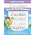Zayden Letter Tracing for Kids Trace my Name Workbook: Tracing Books for Kids ages 3 - 5 Pre-K & Kindergarten Practice Workbook