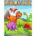 Dinosaur Coloring Book for Kids Ages 3-6: Fun, Cute and Unique Coloring Pages for Boys and Girls with Beautiful Designs of Tyrannosaurus Rex, Tricerat