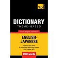 Theme-based dictionary British English-Japanese - 9000 words