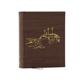 Nkjv, Journal the Word Bible, Large Print: Reflect, Journal or Create Art Next to Your Favorite Verses (Brown Leathersoft Over Board, Red Letter)