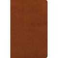 NASB Large Print Thinline Bible, Burnt Sienna Leathertouch