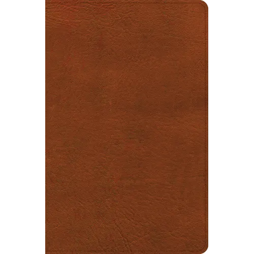 NASB Large Print Thinline Bible, Burnt Sienna Leathertouch