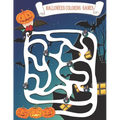 Halloween Coloring Games: A Collection Activity of Scary Fun for happy Halloween Coloring Book for Kids: Large 8,5 x 11 inch pages