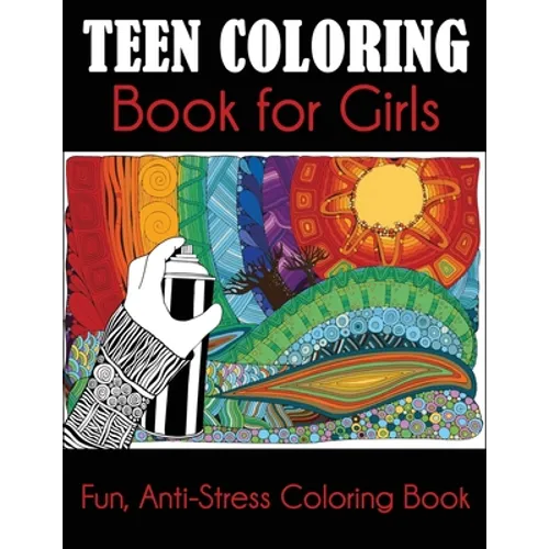 Teen Coloring Book for Girls