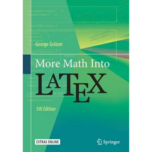 More Math Into Latex