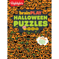 Brainplay Halloween Puzzles: Over 200 Spell-Binding Mazes, Halloween Fill in the Blank, Mini Puzzles and Moresilly Spooky Fun for Kids 7 and Up