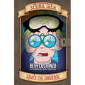 Scuba Jack Saves The Universe Chapter Book for Kids w/Companion Workbook. Helps With Reading Comprehension