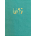 Kjver Holy Bible, Large Print, Coastal Blue Ultrasoft