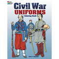 Civil War Uniforms Coloring Book