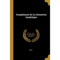 Complément De La Géométrie Analytique