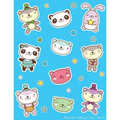 Sticker Album For Girls: 100 Plus Pages For PERMANENT Sticker Collection, Activity Book For Girls, Blue - 8.5 by 11