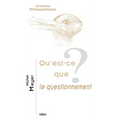 Qu'est-CE Que Le Questionnement?