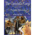 The Christmas Corgi - illustrated doggerel - (in black and white) - in Very Large Print