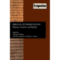 Biblical Interpretation: History, Context, and Reality