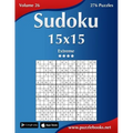 Sudoku 15x15 - Extreme - Volume 26 - 276 Puzzles