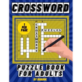 Crossword Puzzle Book for Adults: Large Print Crossword Puzzles, Brain Workout, Prevents Alzheimer's Disease and Dementia