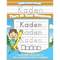 Kaden Letter Tracing for Kids Trace my Name Workbook: Tracing Books for Kids ages 3 - 5 Pre-K & Kindergarten Practice Workbook