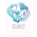 Aquarius: Constellation SchoolTimetable, Aquarius Zodiac sign Design, 6"x9", 120 pages SchoolTimetable