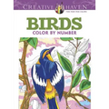 Creative Haven Birds Color by Number Coloring Book