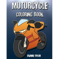 Motorcycle Coloriong Book