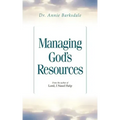 Managing God's Resources