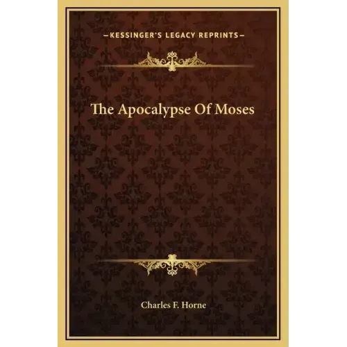 The Apocalypse of Moses