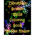 Christmas Scissor Skills Coloring Book