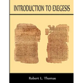 Introduction To Exegesis