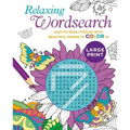 Relaxing Large Print Wordsearch: Easy-To-Read Puzzles with Beautiful Images to Color in