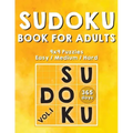 Sudoku Books For Adults: 365 Days Of Sudoku Book - Activity Book For Adults (Sudoku Puzzle Books) Volume.1: Sudoku Puzzle Book