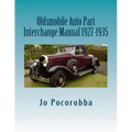 Oldsmobile Auto Part Interchange Manual 1927-1935