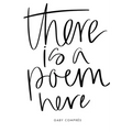 there is a poem here