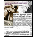 The First UFO Sighting: Kenneth Arnold's Secret Papers from the FBI and Project Blue Book