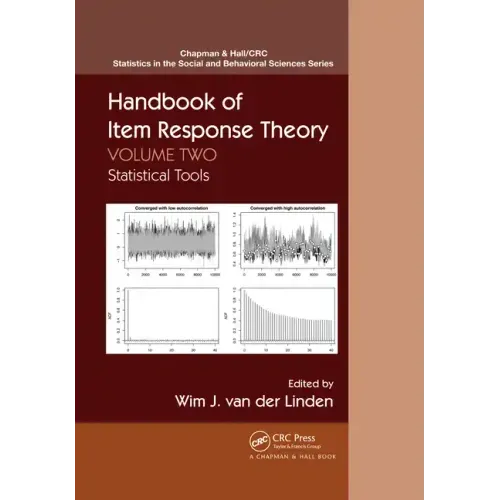 Handbook of Item Response Theory: Volume 2: Statistical Tools