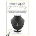 Wire wrap jewelry: A step by step guide to make wrapped earrings, rings, pendant, bracelets, and techniques on wire weaving. Including ti