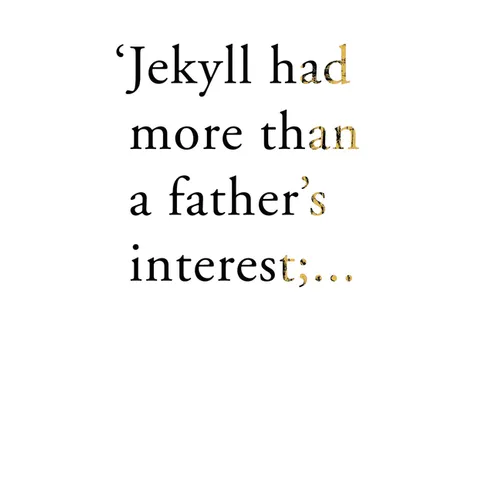 Dr. Jekyll and Mr. Hyde