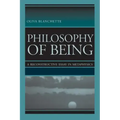 Philosophy of Being: A Reconstructive Essay in Metaphysics