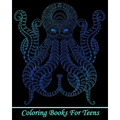 Coloring Books For Teens: Gorgeous Ocean Animal Drawings (Perfect for Beginners and Ocean Animal Lovers)